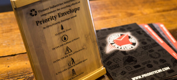 Priority Envelope Green Award - premium packaging