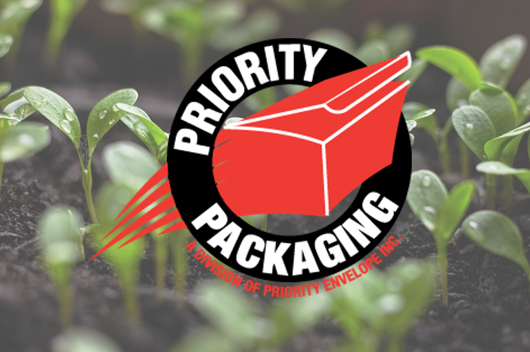 priority packaging logo on nature background - cheap envelopes